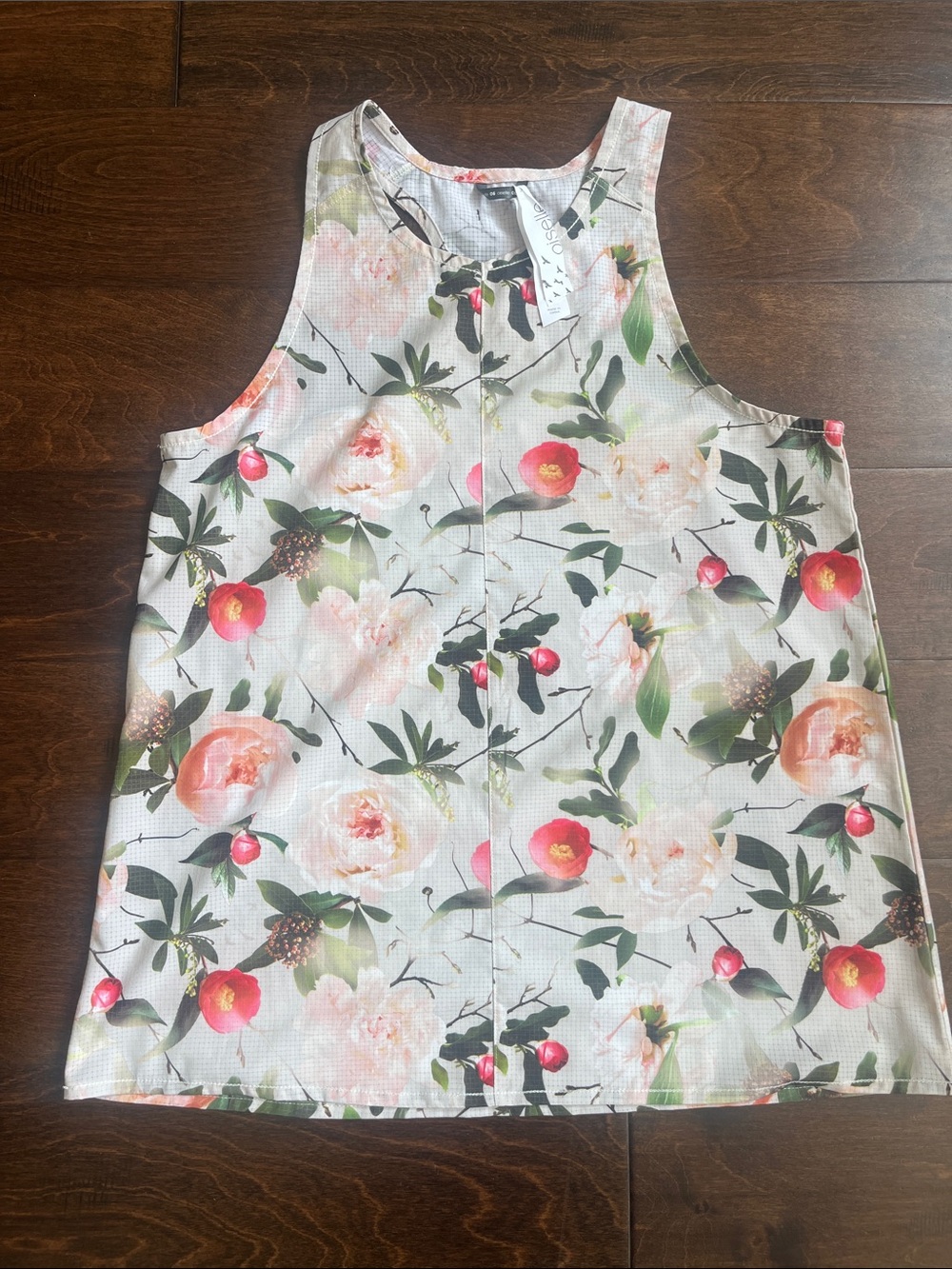 Workout Floral Tank Top